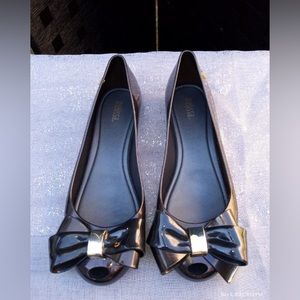 Mellisa Ultragirl Sweet Flats Black Size 8